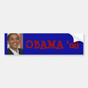 ADESIVO PARA CARRO OBAMA '08