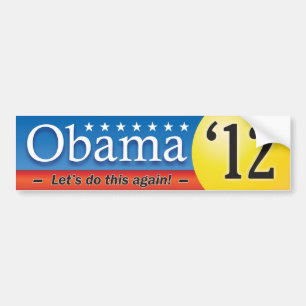 Adesivo Para Carro Obama '12