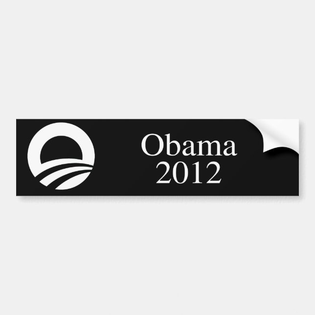 ADESIVO PARA CARRO OBAMA 2012 - (Frente)