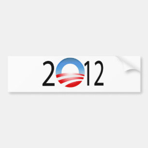 ADESIVO PARA CARRO OBAMA 2012
