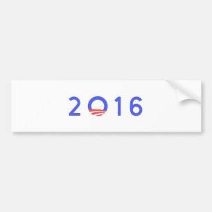 ADESIVO PARA CARRO OBAMA 2016