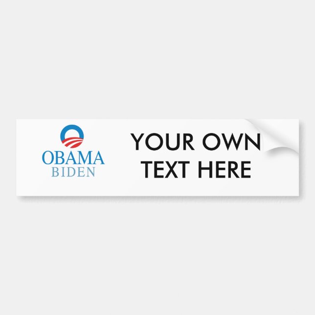 Adesivo Para Carro Obama/Biden (Frente)