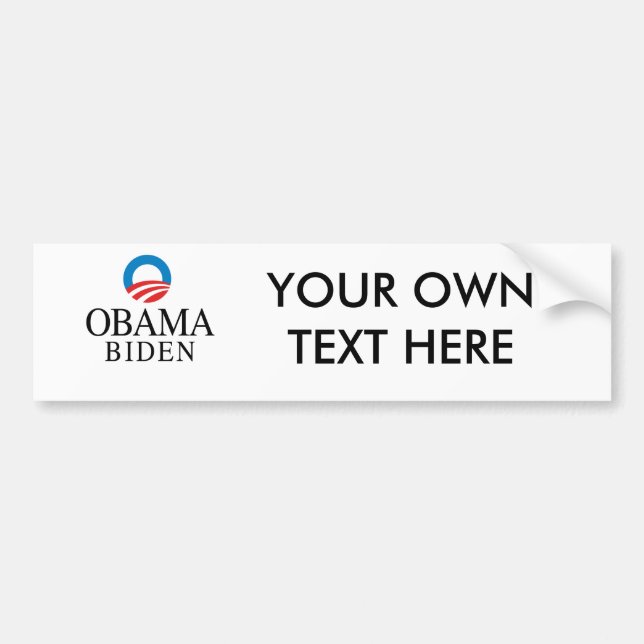 Adesivo Para Carro Obama/Biden (Frente)