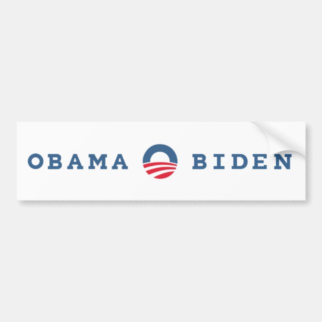 Adesivo Para Carro Obama/Biden 2012 (Frente)