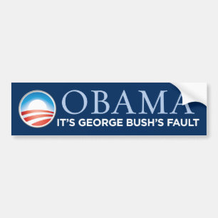 Adesivo Para Carro Obama - é autocolante no vidro traseiro da falha