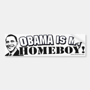 Adesivo Para Carro Obama é meu autocolante no vidro traseiro do fica