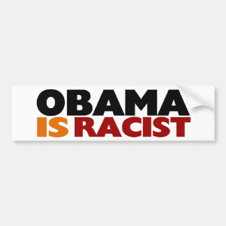 Adesivo Para Carro Obama é racista