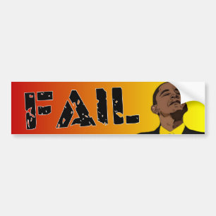 Adesivo Para Carro Obama: Falha