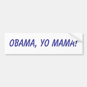 Adesivo Para Carro Obama, Mama de Yo!