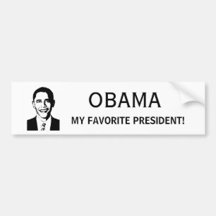 Adesivo Para Carro Obama - meu presidente favorito