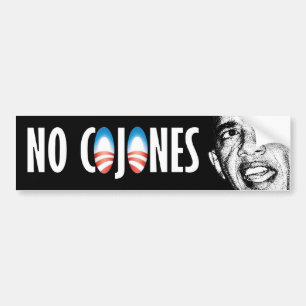 Adesivo Para Carro Obama não tem nenhum Cojones