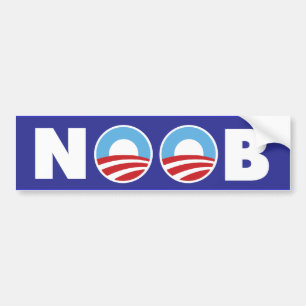 Adesivo Para Carro Obama Noob