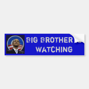 Adesivo Para Carro Obama - o big brother está olhando