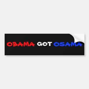 Adesivo Para Carro Obama obteve autocolantes no vidro traseiro de