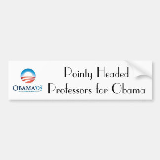Adesivo Para Carro obama, professores dirigidos Pointy FO… -