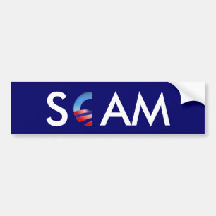 Adesivo Para Carro Obama SCAM