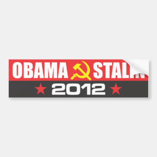 ADESIVO PARA CARRO OBAMA - STALIN 2012