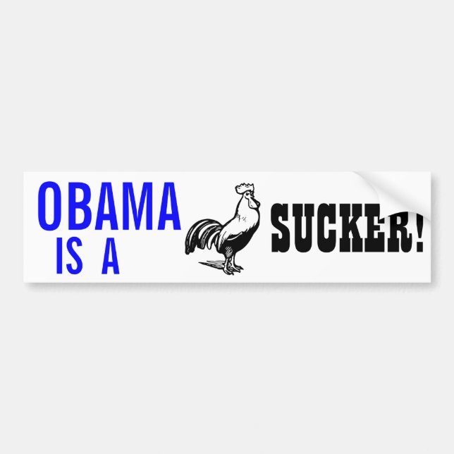 Adesivo Para Carro Obama suga!! (Frente)