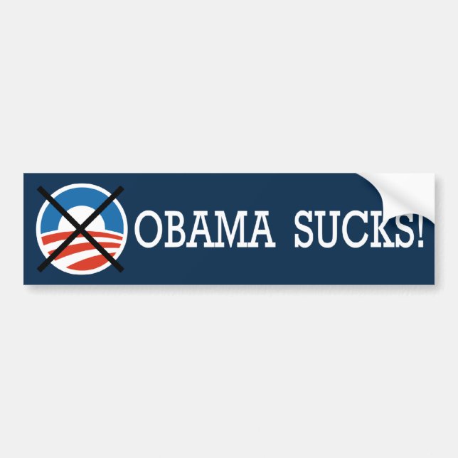 ADESIVO PARA CARRO OBAMA SUGA! (Frente)