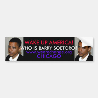 ADESIVO PARA CARRO OBAMABUMPERSTICKERS