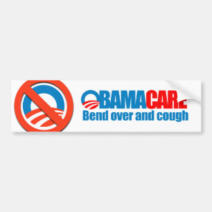 Adesivo Para Carro Obamacare - curvatura sobre e tosse