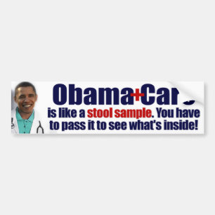 Adesivo Para Carro Obamacare é como uma AMOSTRA de TAMBORETE