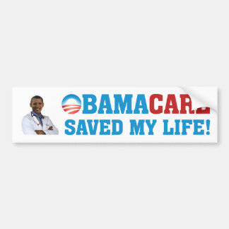 Adesivo Para Carro Obamacare salvar minha vida!