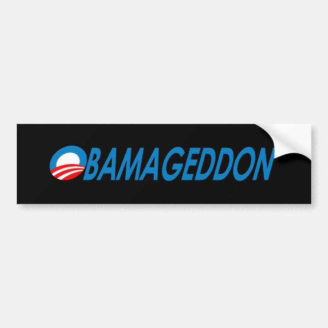Adesivo Para Carro Obamageddon (Frente)