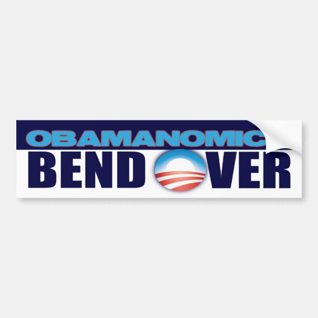 Adesivo Para Carro Obamanomics (Frente)