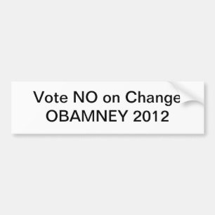 Adesivo Para Carro Obamney 2012