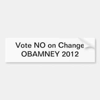 Adesivo Para Carro Obamney 2012