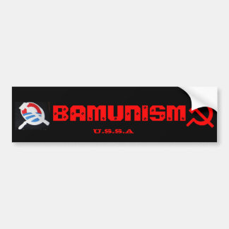 Adesivo Para Carro Obamunism