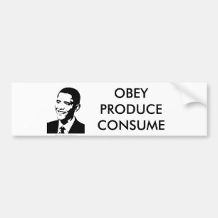 ADESIVO PARA CARRO OBEDEÇA, PRODUZA, CONSUMA