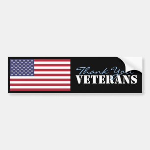 Adesivo Para Carro Obrigado veteranos