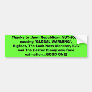 Adesivo Para Carro Obrigados a eles causa republicana de NUT-JOBS