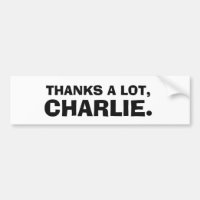 OBRIGADOS MUITO, CHARLIE.