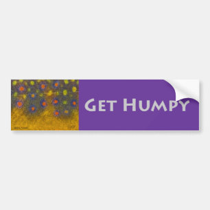 Adesivo Para Carro Obtenha Humpy - autocolante no vidro traseiro