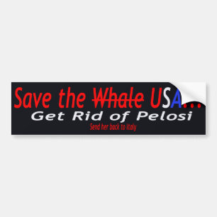 Adesivo Para Carro Obtenha livrado de Pelosi