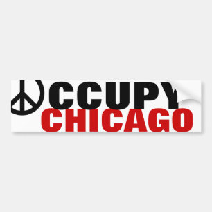ADESIVO PARA CARRO OCCUPY CHICAGO