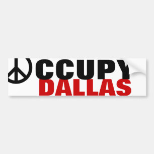 ADESIVO PARA CARRO OCCUPY DALLAS