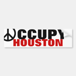 ADESIVO PARA CARRO OCCUPY HOUSTON