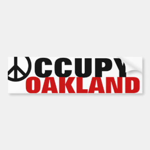ADESIVO PARA CARRO OCCUPY OAKLAND