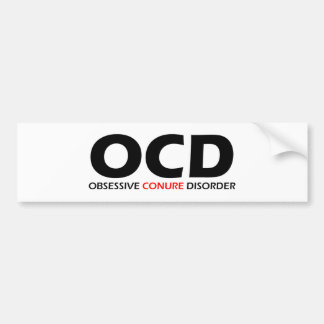 Adesivo Para Carro OCD - Perturbação Obsessiva da Conura