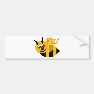 Adesivo Para Carro Ocupado Bumble a abelha bonito