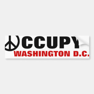 ADESIVO PARA CARRO OCUPE A C.C. DE WASHINGTON