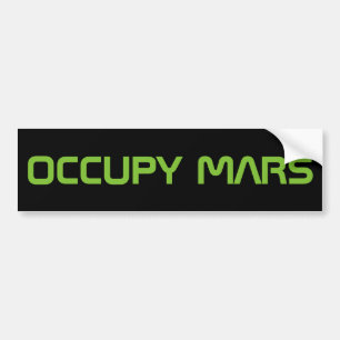 ADESIVO PARA CARRO "OCUPE MARTE "