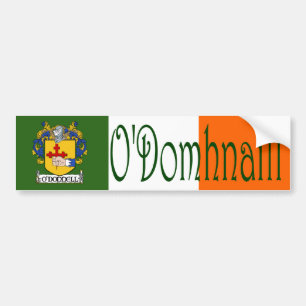 Adesivo Para Carro O'Donnell Clan Irish/English Bumper Sticker