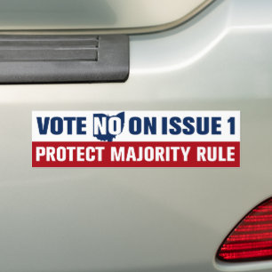 Adesivo Para Carro Ohio Vote No On Issue 1