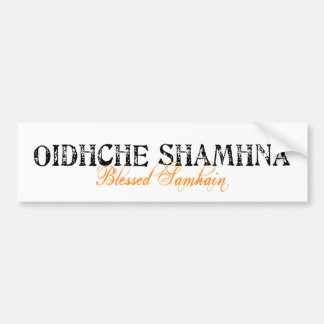 Adesivo Para Carro Oidhche Shamhna: Samhain abençoado