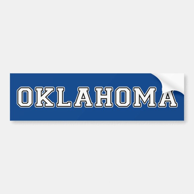 Adesivo Para Carro Oklahoma (Frente)